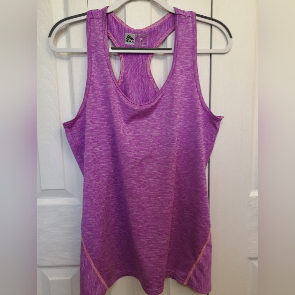 RBX Heathered Purple Women's Tank Top Size Large